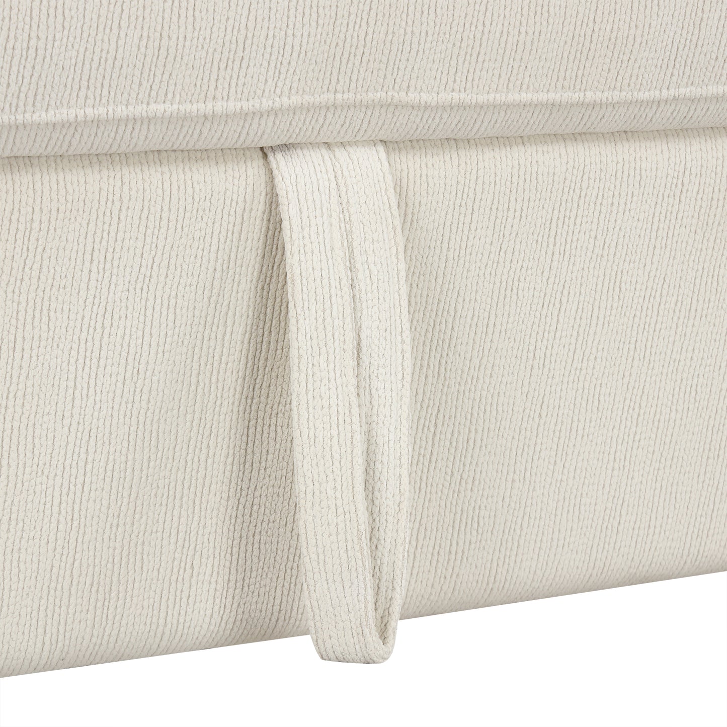 86.6" Sectional Sofa L-shaped Sofa Couch Pull-out Sofa Bed with a Movable Ottoman, Two USB Ports and Two Cup Holders for Living Room, Beige