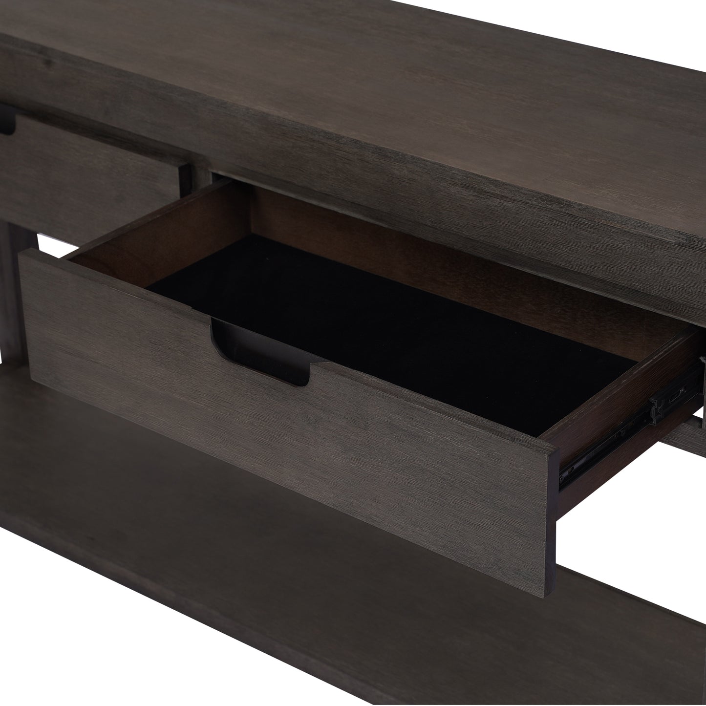 Console Table Entryway Table for Hallway Living Room with 2 Drawers and 1 Shelf