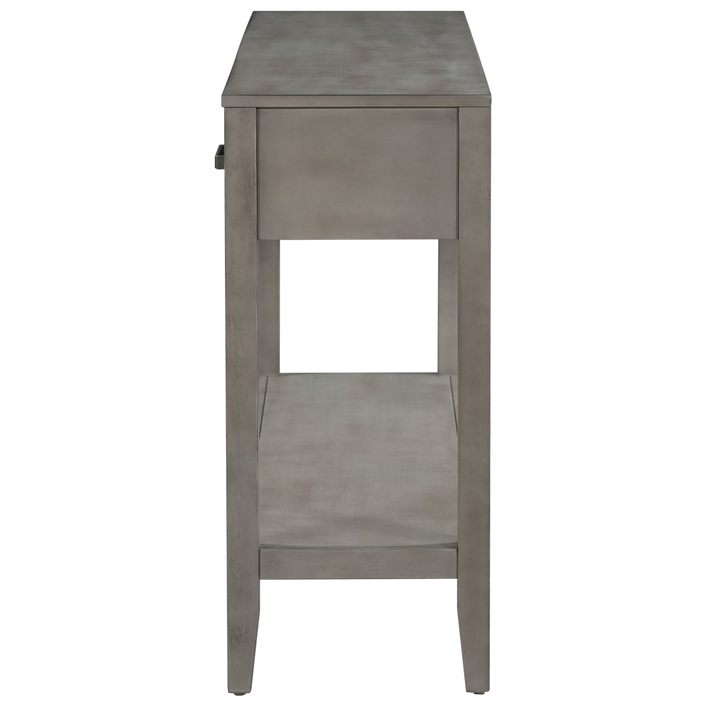Contemporary 3-Drawer Console Table with 1 Shelf, Entrance Table for Entryway, Hallway, Living Room, Foyer, Corridor