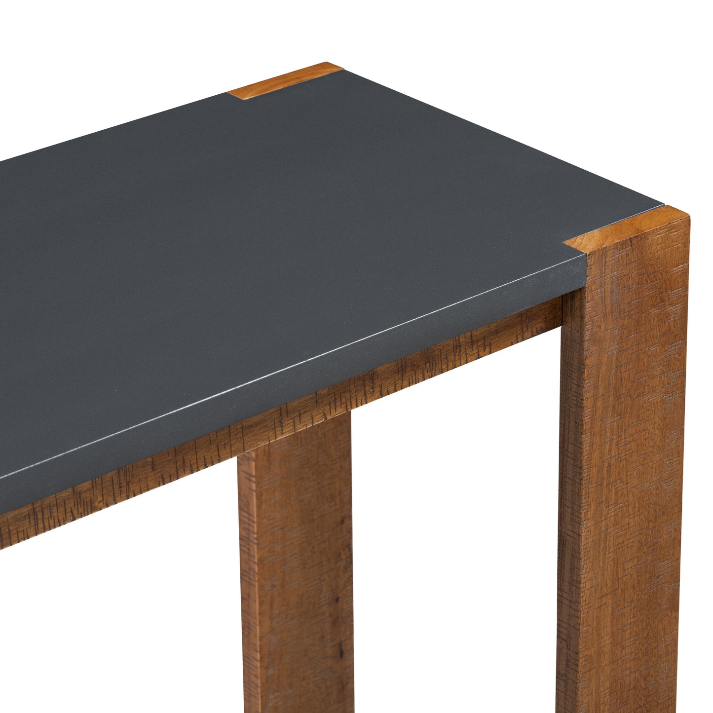 Distinctive Features of a Minimalist Console Table with Bottom Shelf and Four Legs, Suitable for Entryway, Hallway, Living Room, Foyer, Corridor
