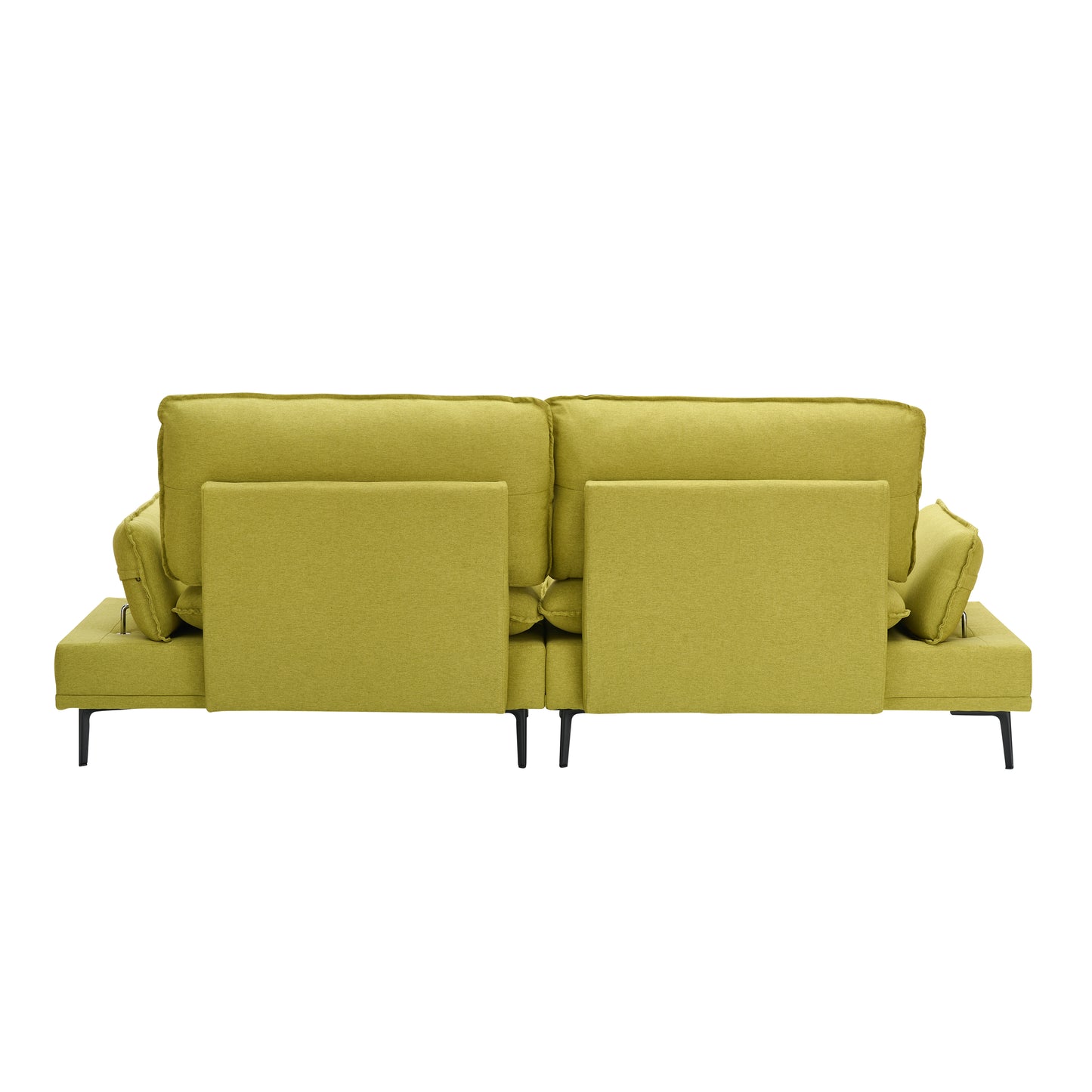Elegant and rustic in 89 inches of cotton and linen, fresh green, custom-made for apartments, living rooms and offices. Let every inch of space radiate natural elegance and extraordinary style.