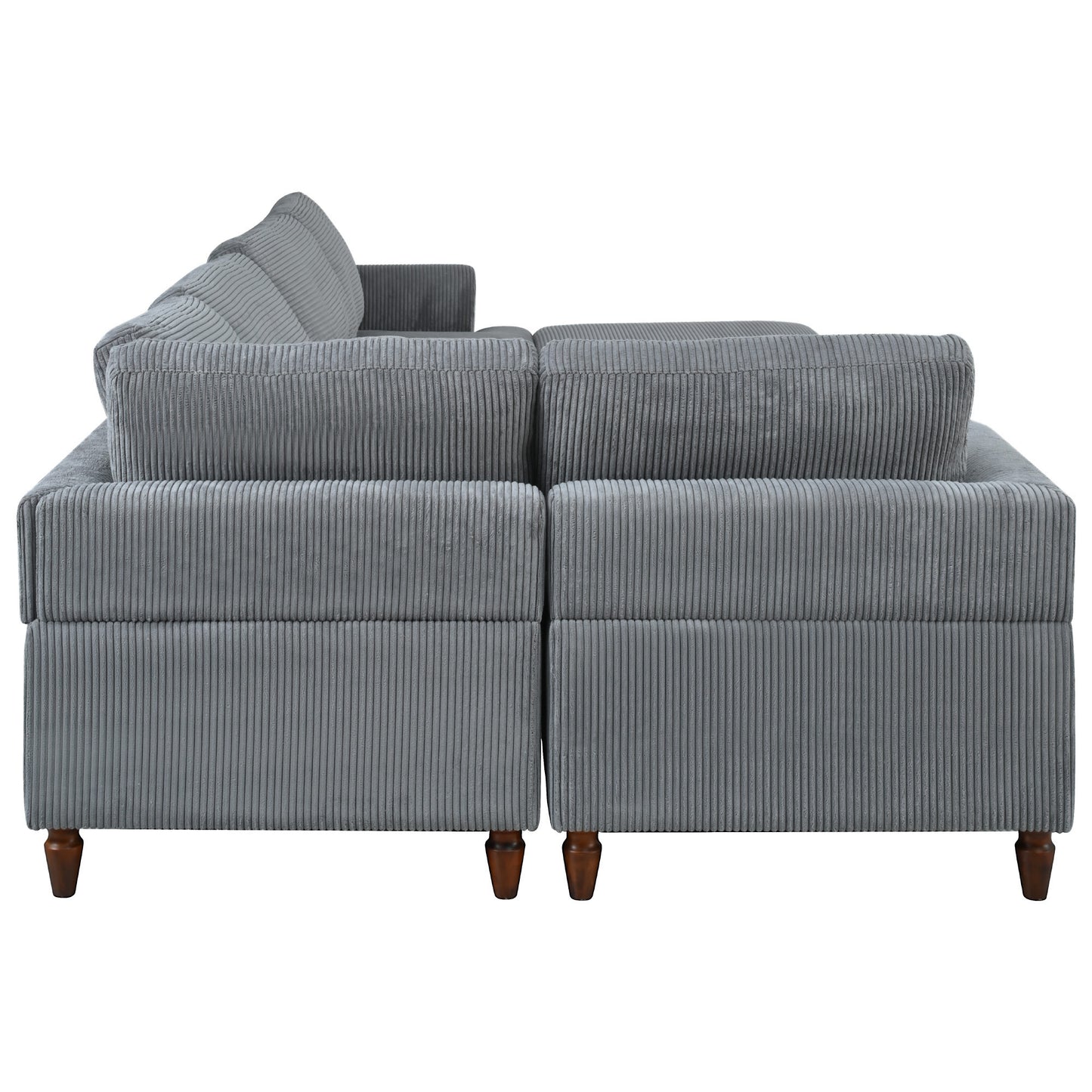 Modular Sectional Sofa with Ottoman L Shaped Corner Sectional for Living Room, Office, Spacious Space(old sku: WY000373AAE)