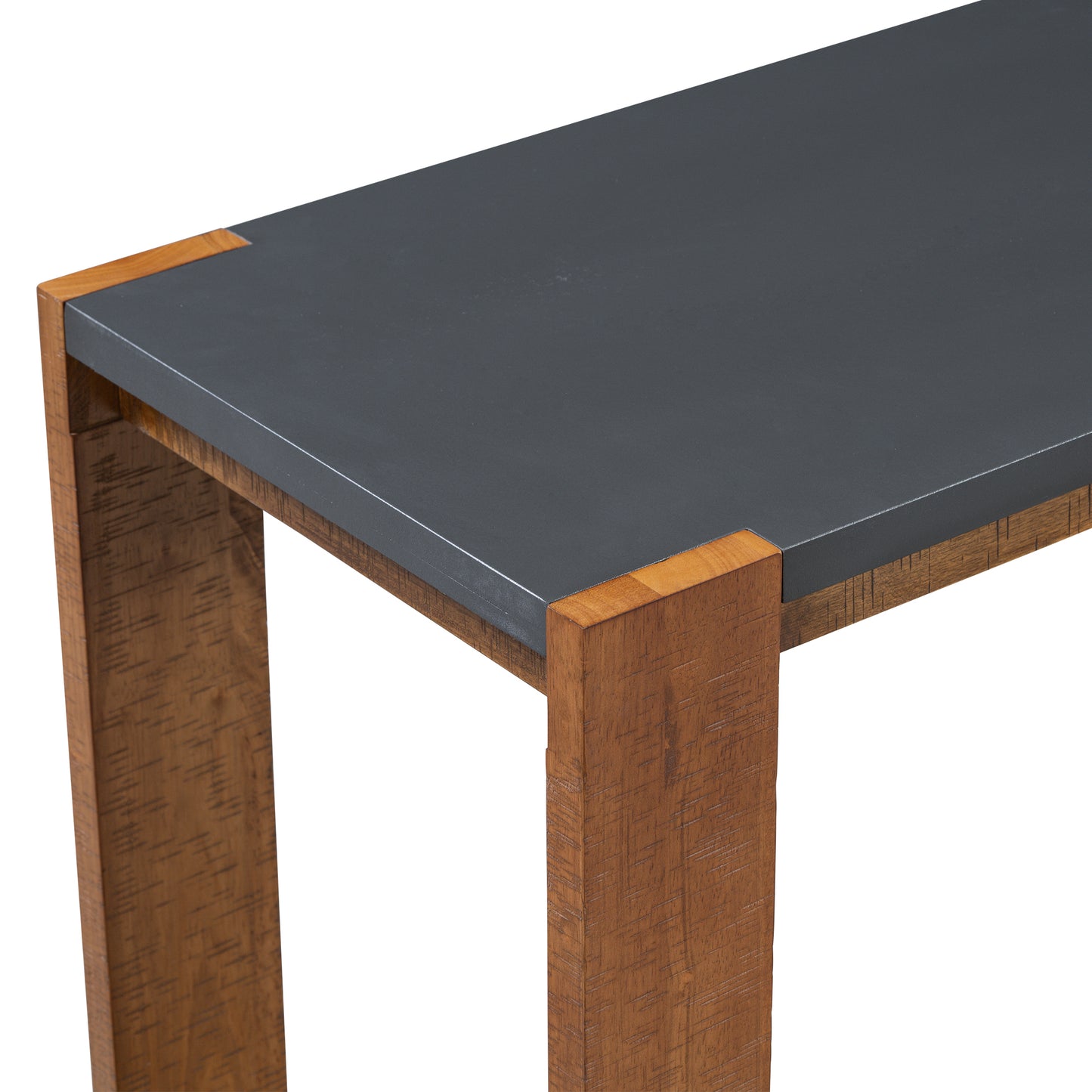 Distinctive Features of a Minimalist Console Table with Bottom Shelf and Four Legs, Suitable for Entryway, Hallway, Living Room, Foyer, Corridor