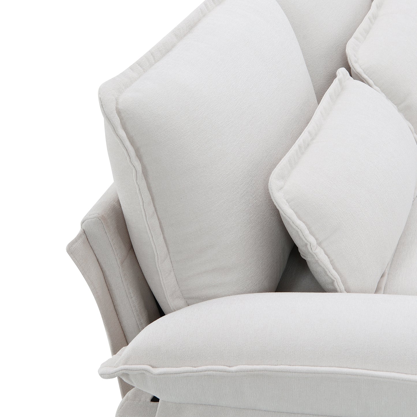 109.8*55.9" Modern U-shaped Sectional Sofa with Waist Pillows,6-seat Upholstered Symmetrical Sofa Furniture,Sleeper Sofa Couch with Chaise Lounge for Living Room,Apartment,2 Color