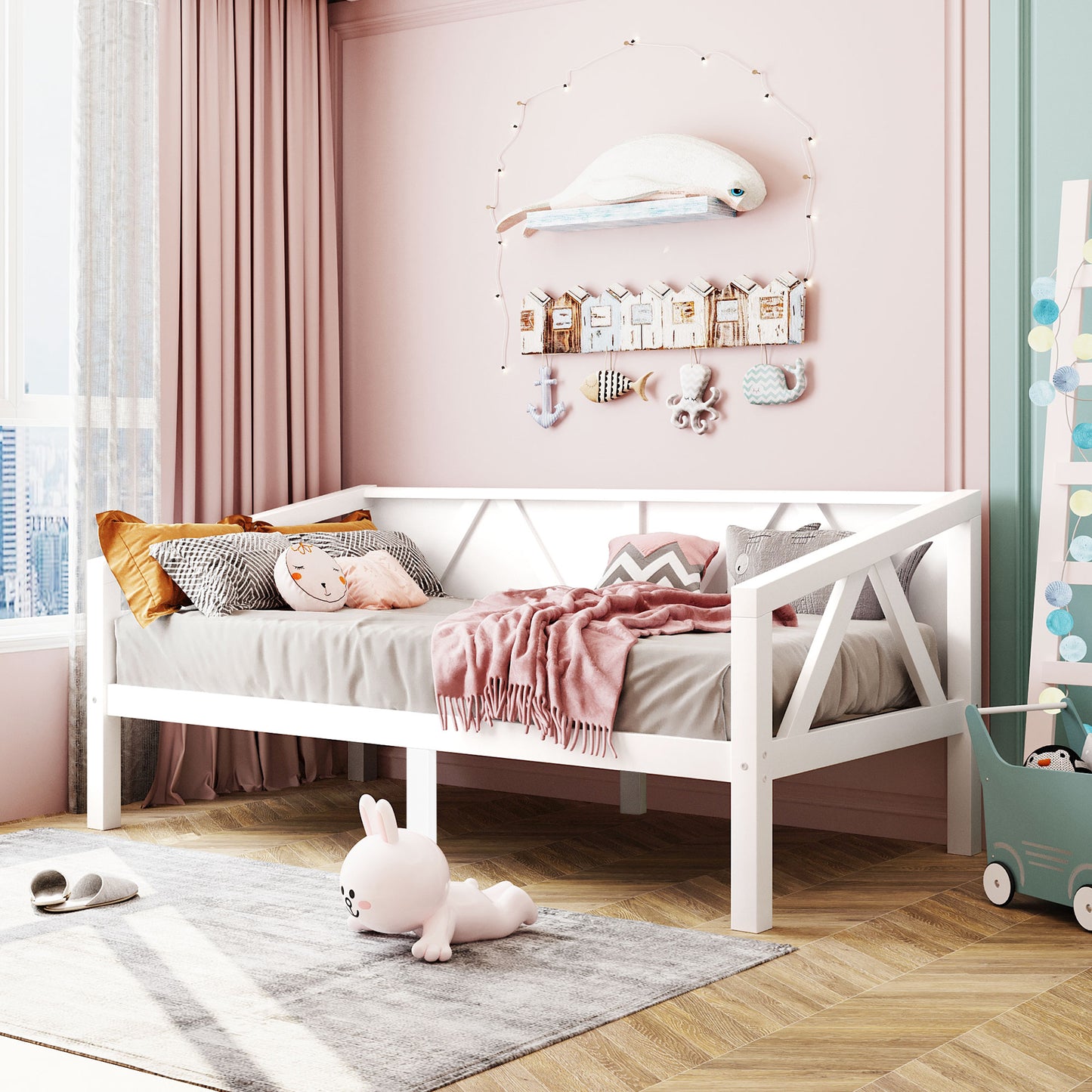Twin size Modern Wooden Daybed