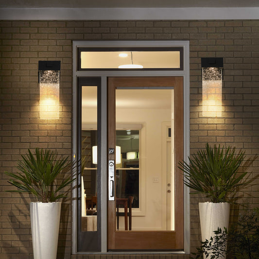 Wall Sconce Crystal Black for Porch for home use