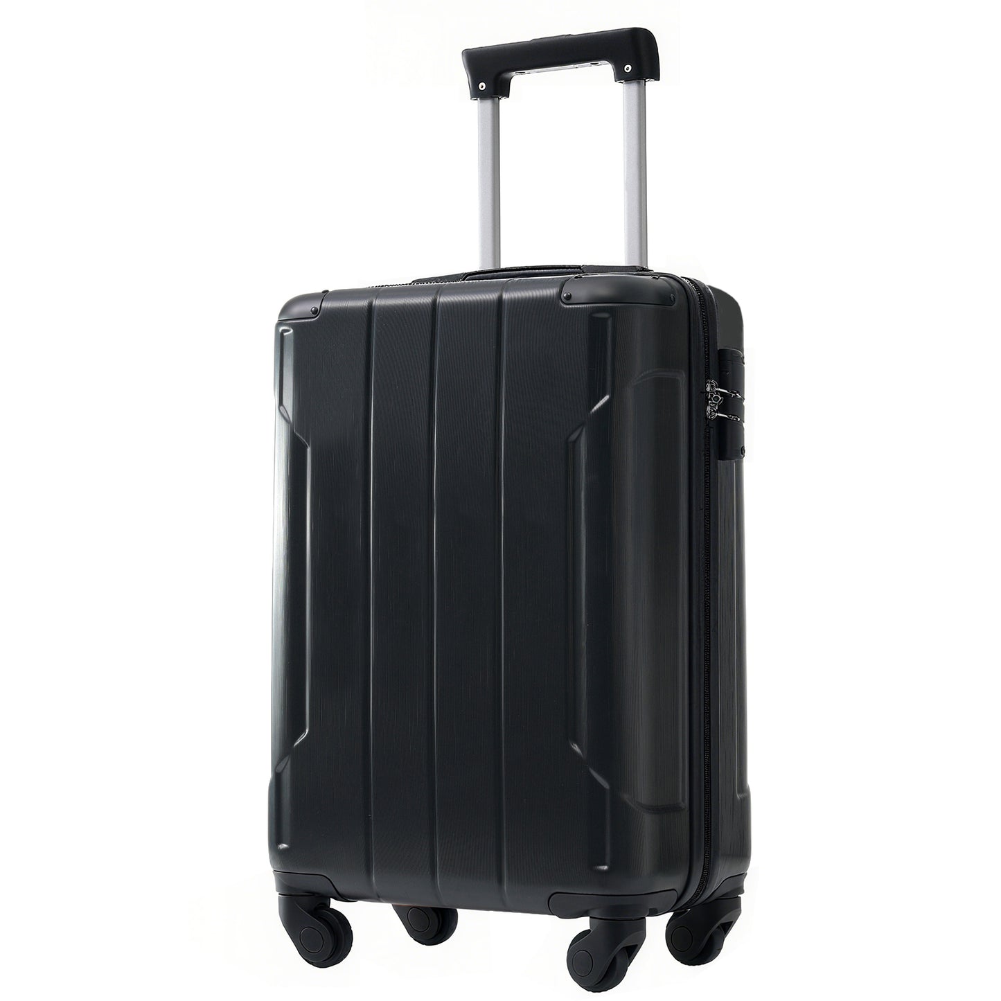 Hardshell Luggage, Lightweight Durable ABS Suitcase with Double Spinner Wheels, TSA Lock,