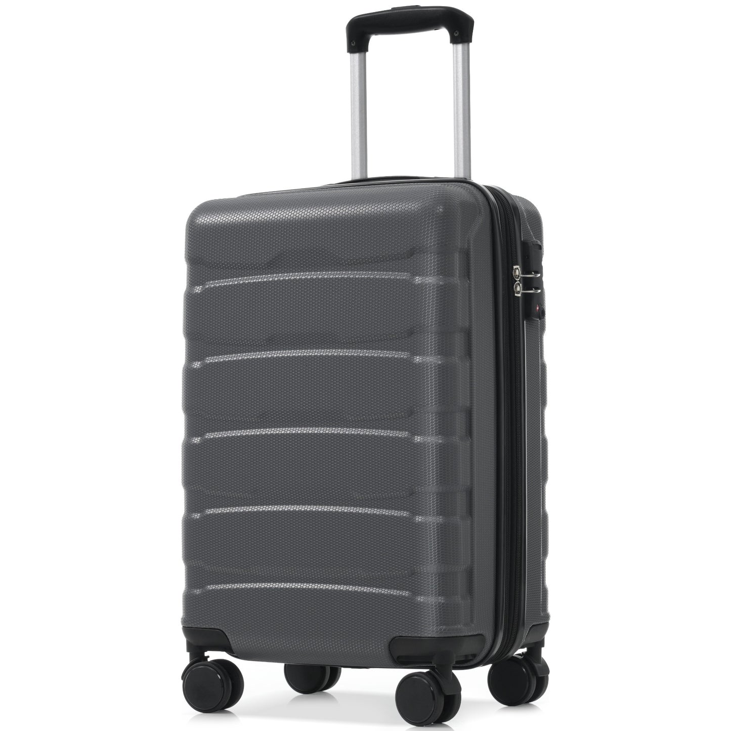 Hardshell ABS Luggage, Durable Expandable Travel Suitcase with Spinner Wheels, TSA Lock