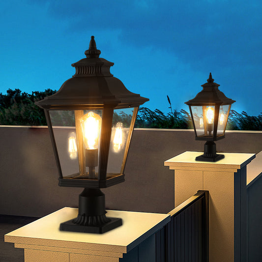 Lantern Aluminum Black Vintage for Porch for home use