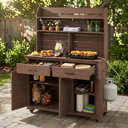 Storage Cabinet Wood Brown Wood Brown with Storage for Home Organization