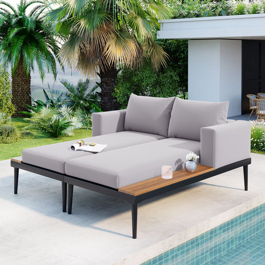 Outdoor Chaise Lounge for patio, poolside and outdoor lounging