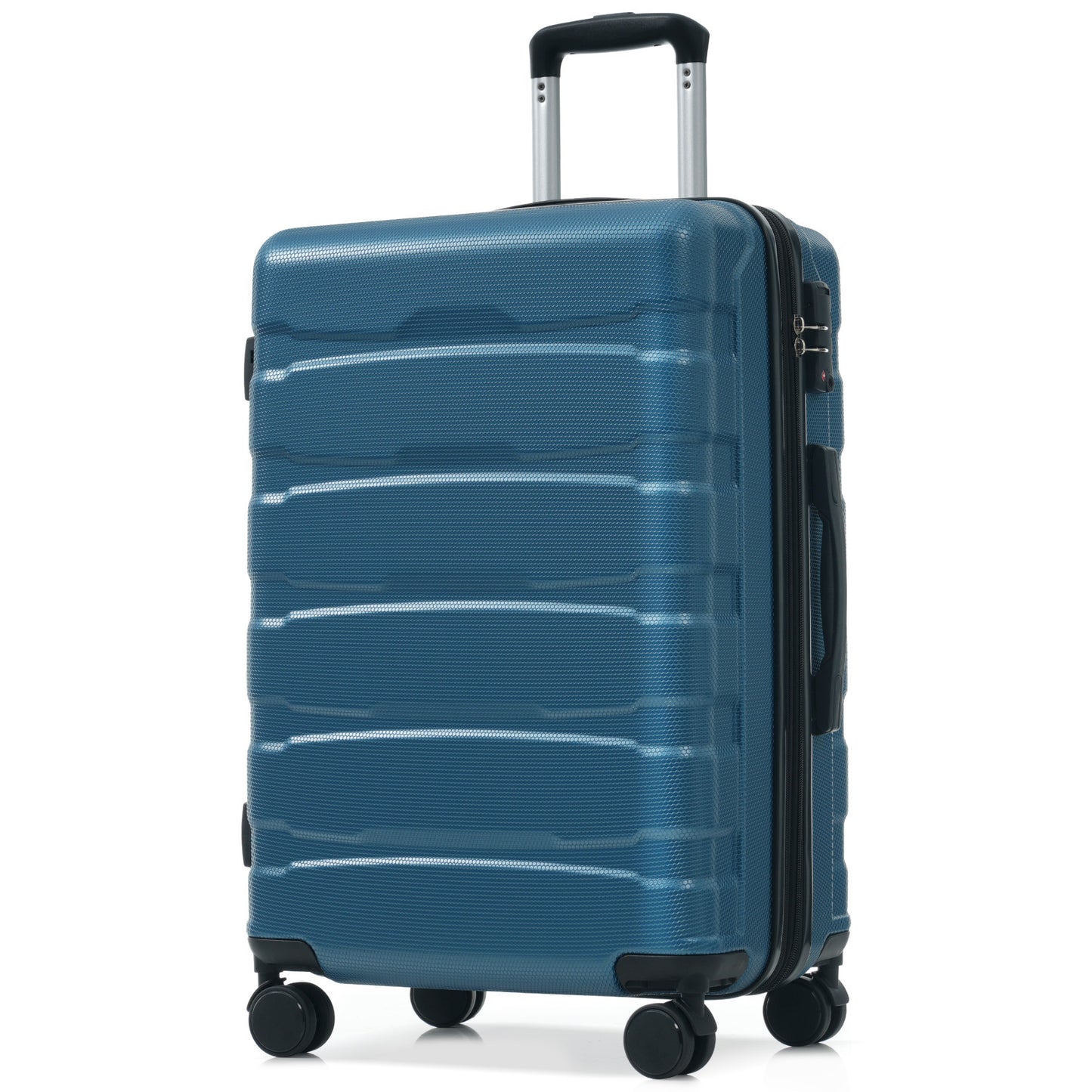 Hardshell ABS Luggage, Durable Expandable Travel Suitcase with Spinner Wheels, TSA Lock