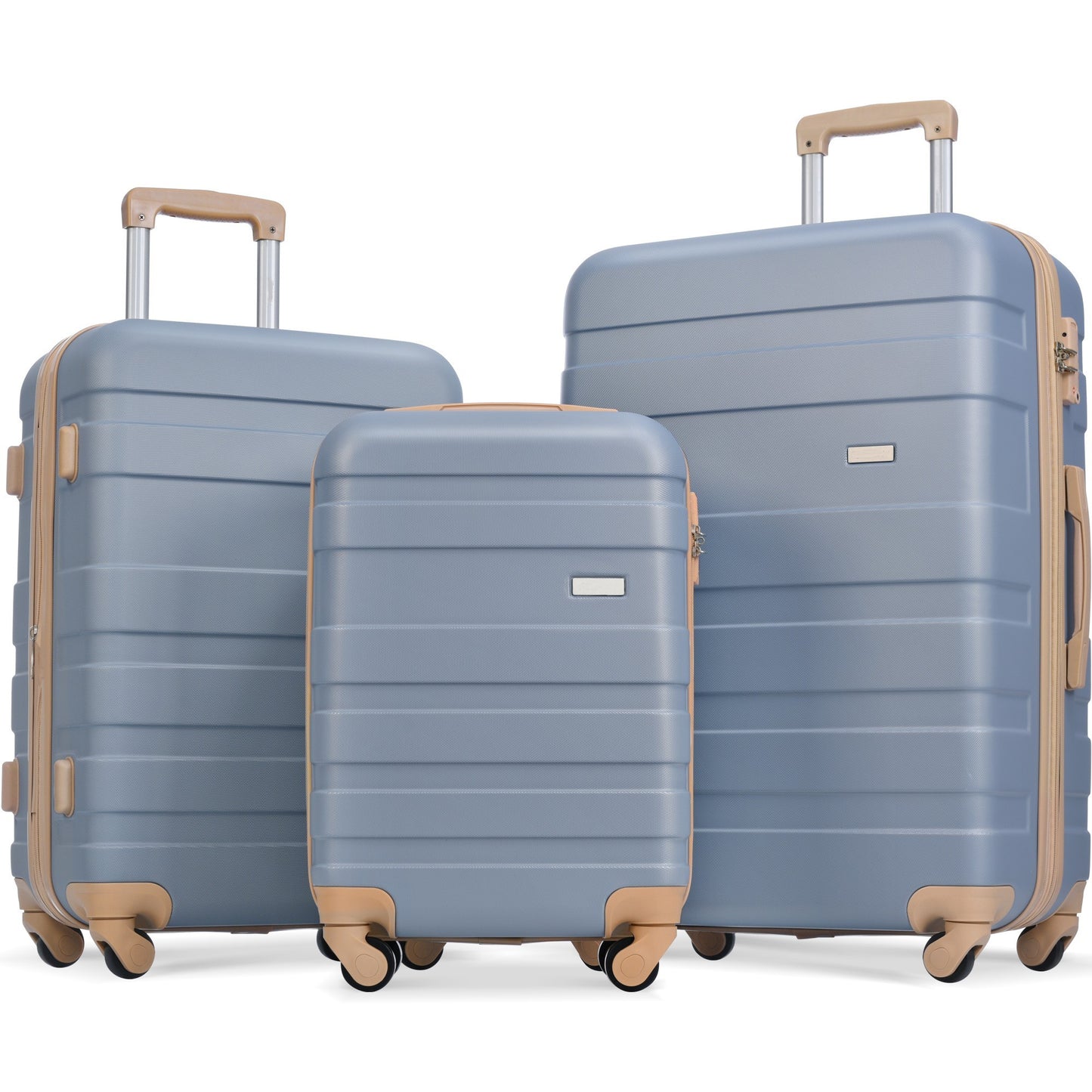 Luggage Sets New Model ABS Hardshell 3pcs Clearance Hardside Lightweight Durable Suit