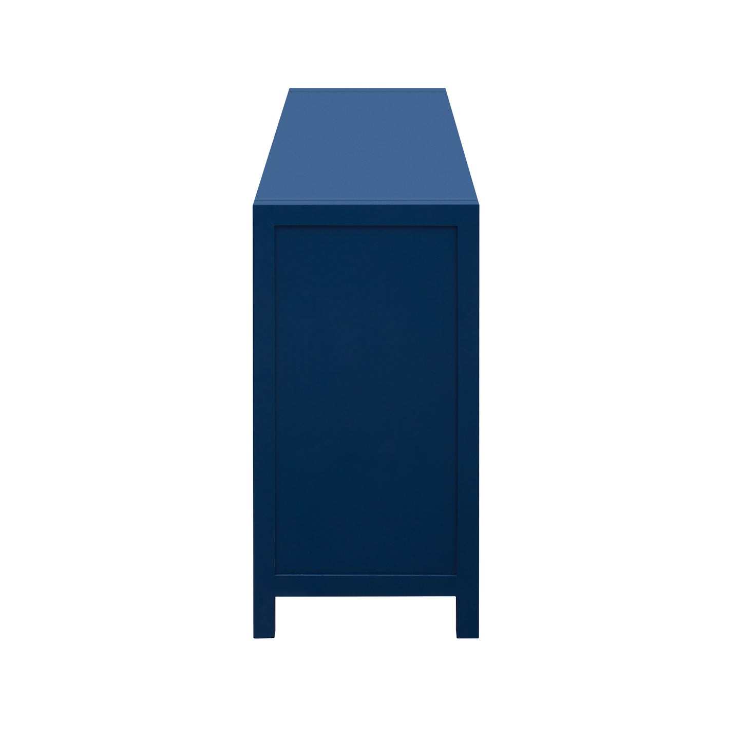 Luxurious Four-Door Sideboard with Honeycomb Patterned Doors, Offering Ample Storage for Study,Entrance and Living Room
