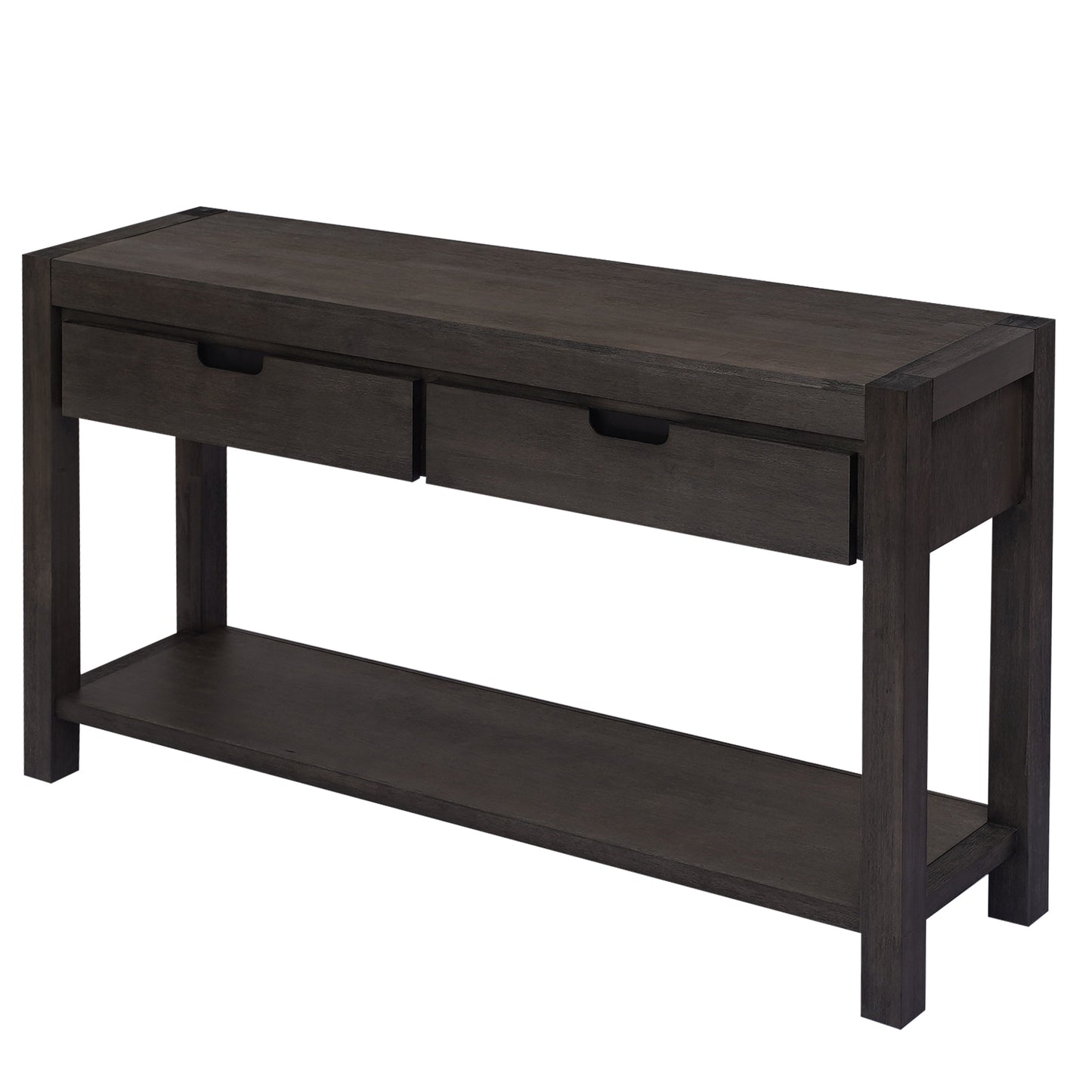 Console Table Entryway Table for Hallway Living Room with 2 Drawers and 1 Shelf