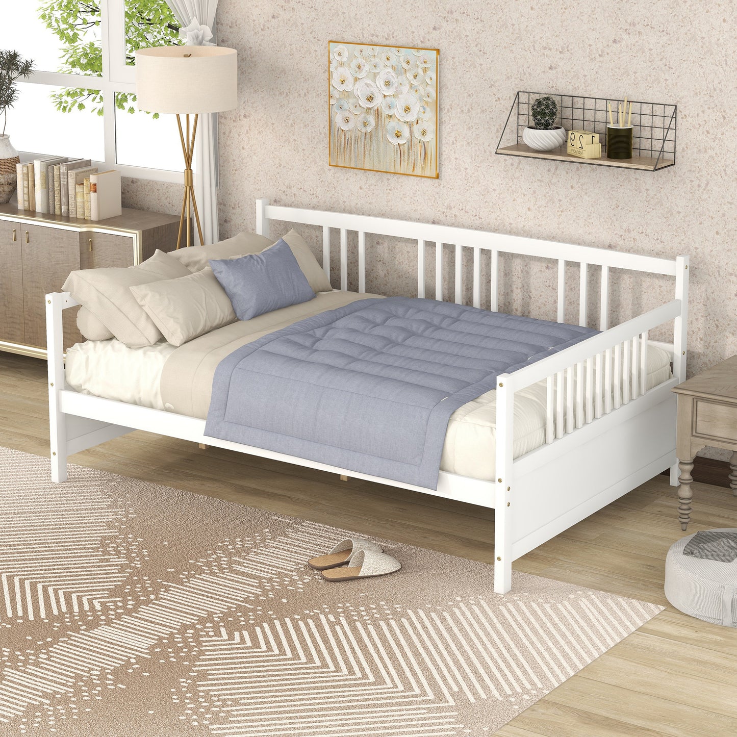 Full Size Daybed with Support Legs