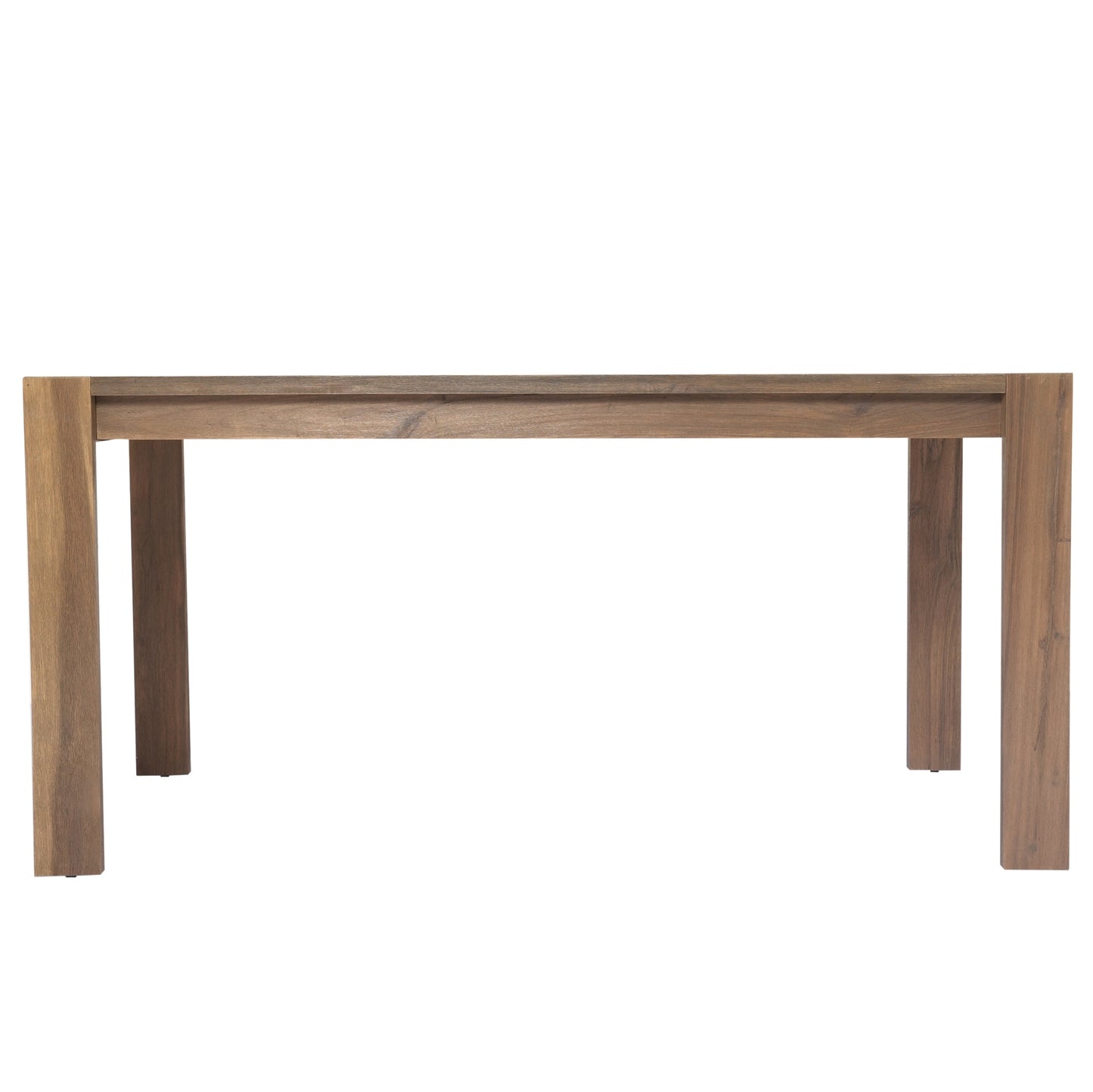 7 Piece Acacia Wood Outdoor Dining Set, Suitable for Patio, Balcony, Backyard