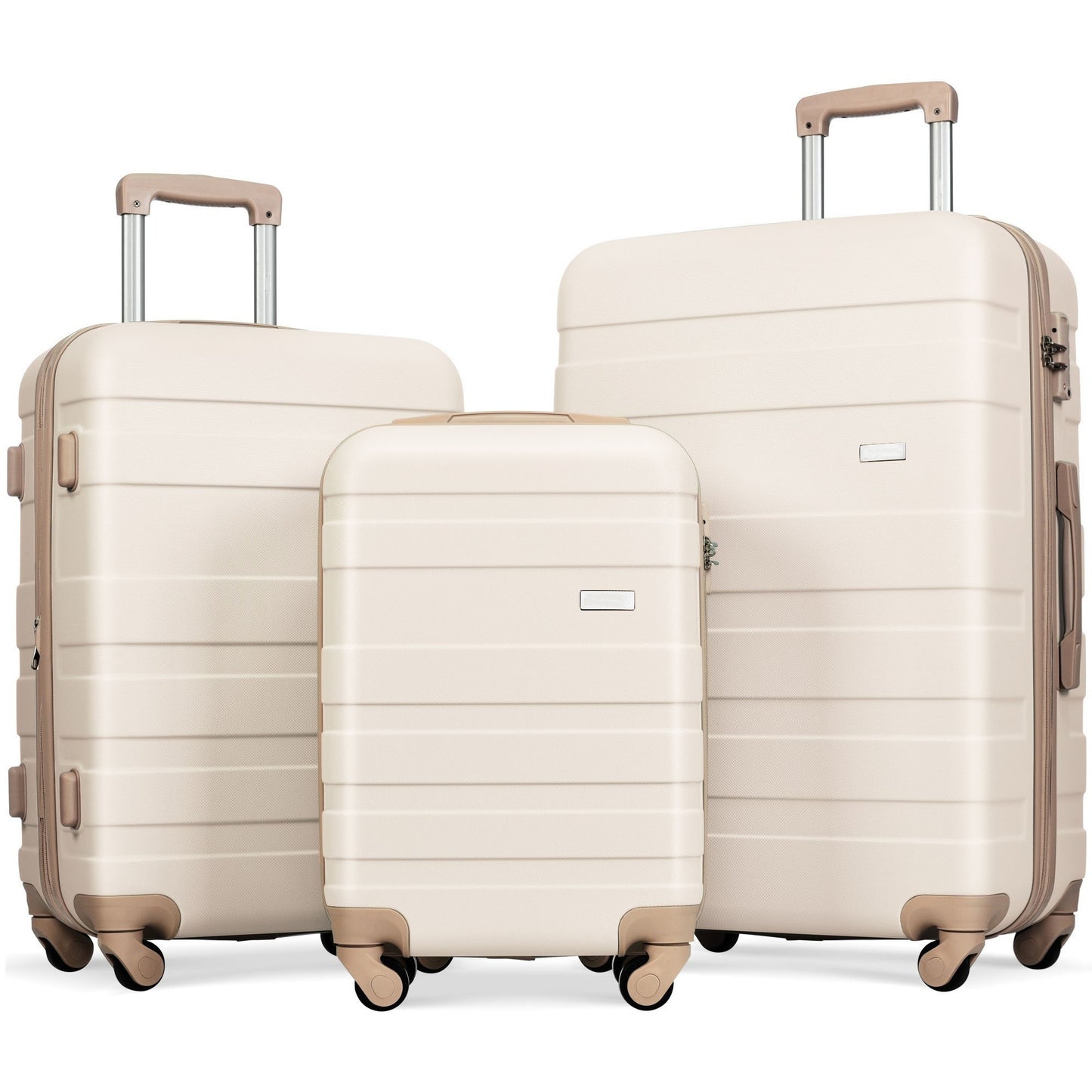 Luggage Sets New Model ABS Hardshell 3pcs Clearance Hardside Lightweight Durable Suit