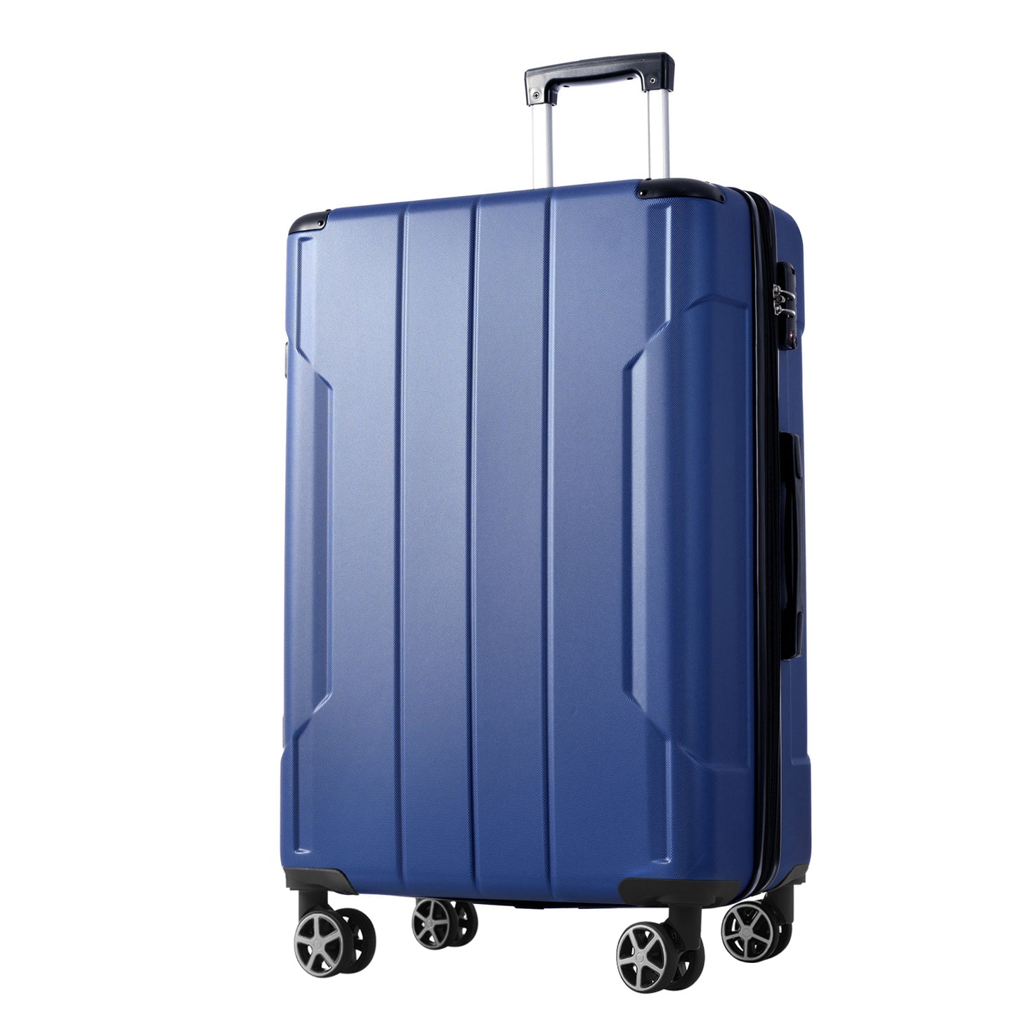 Hardshell Luggage, Lightweight Durable ABS Suitcases with Double Wheels, Expandable Checked Travel